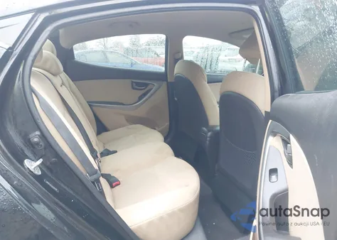 2012 Hyundai Elantra Gls from USA, damaged, VIN 5NPDH4AE9CH150238